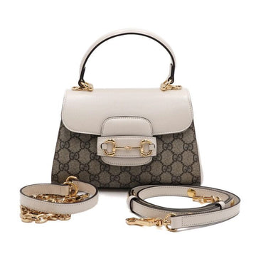 Gucci Horsebit 1955 Mini Top Handle Tote Bag and Shoulder Bag Crossbody 703848 158406669 [P]