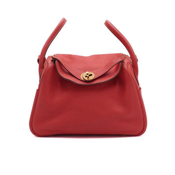 Hermes LINDY 26 Togo Clemence Gold Hardware Tote Bag and Shoulder Bag aa65971 158406689 [P]
