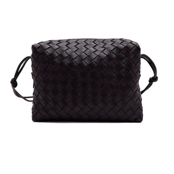 BOTTEGA VENETA 680256 Bordeaux Medium Loop Kamera Crossbody Bag 158406690 [P]