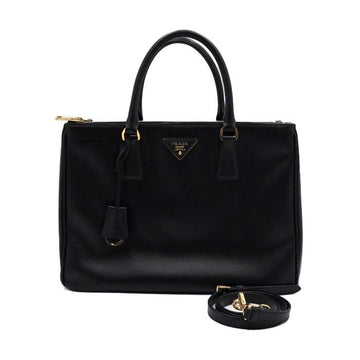 PRADA SAFFIANO LUX Tote und Schultertasche Schwarz 2700 158406691 [P]