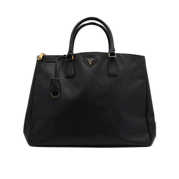 Prada SAFFIANO LUX Black Tote Bag with Gold Logo BN1802 158406742 [P]