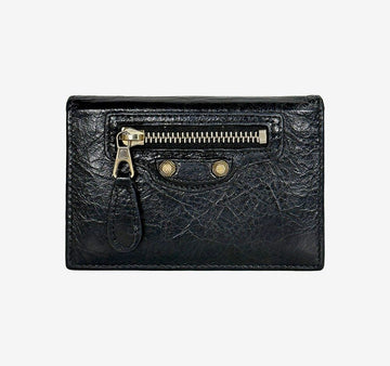 BALENCIAGA Klassische City Kartenetui Schwarz 493874 158406760 [P]