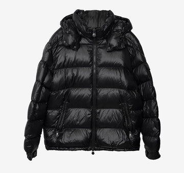 Moncler Short Down Jacket Black AUFHM6O4 158407791 [P]