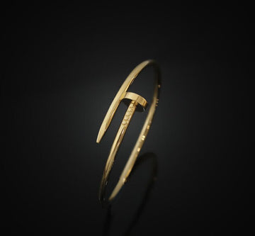 Cartier 18K Juste Un Clou Classic 18K Yellow Gold Bracelet 18 135679529 [P]