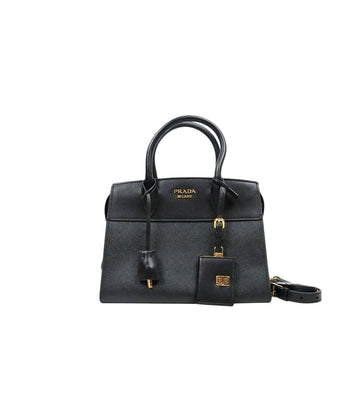 Prada Black Saffiano Esplanade Tote Bag 62576 158408033 [P]