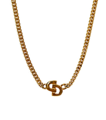 Dior CD Chain Gold Necklace 64364 158408352 [P]