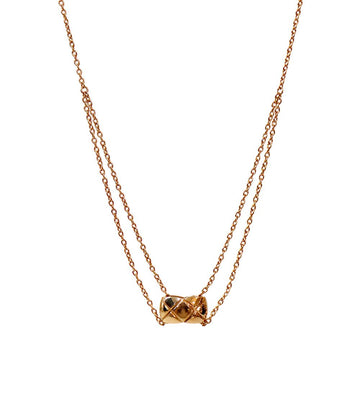 CHANEL 18K Gold Coco Crush Halskette 64610 158408386 [P]