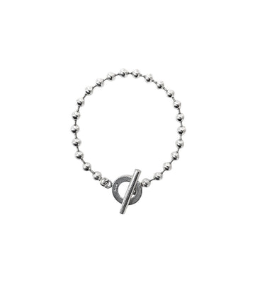 Gucci Round Bar Silver Bracelet 63747 158409539 [P]