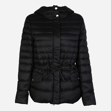 MONCLER 女性用フードパディングジャケット ブラック 1A00157 597YF 999 158411001 [P]