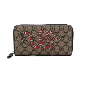 GUCCI Schlange Druck GG Geldbörse mit Reißverschluss Unisex 451273 158412307 [P]