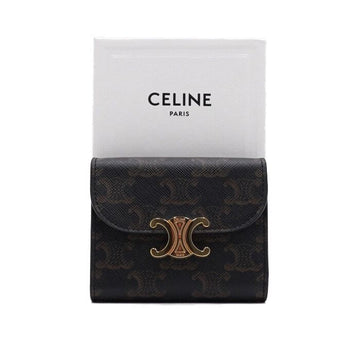 Celine Triomphe Canvas Small Women's Wallet 10D782CQH04LU 158412328 [P]