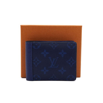 Louis Vuitton Blue Monogram Canvas Multiple Wallet for Men M30299 158412329 [P]