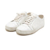 CHANEL ホワイト レザー ラバー CCロゴ レディース スニーカー G32179 158412636 [P]