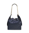 CHANEL Navy Medium Caviar 25 Bag Innenchip 63863 158415212 [P]