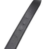 HERMES Schwarzer Leder Wende-Gürtel mit H-Logo und silberner Schnalle 32MM aa65774 158416859 [P]
