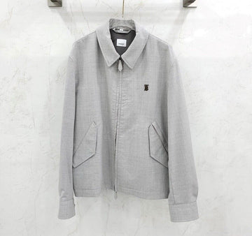 BURBERRY Grauer TB-Logo Steppjacke 146862118 [P]