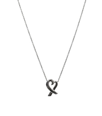 TIFFANY & CO Loving Heart Silberkette 54722 158417860 [P]