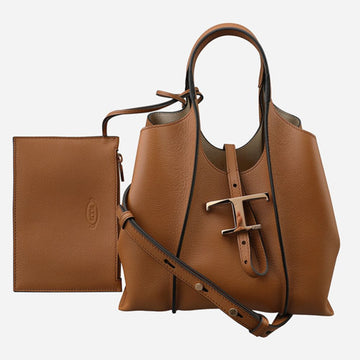 TODS 6F タイムレス ミニ ショッパーバッグ ブラウン XBWTSBA9100Q8E S410 158418984 [P]