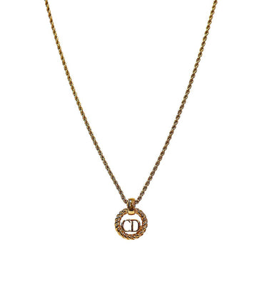 Dior Round CD Gold Necklace 58462 158423812 [P]
