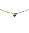 DIOR Perlen Tropfen Petit CD Gold Halskette 63394 158423848 [P]