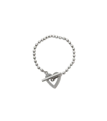 GUCCI ハートバー シルバーブレスレット 62693 158424183 [P]