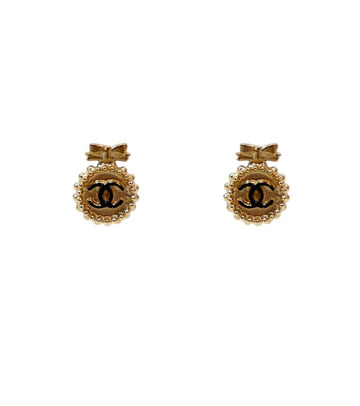 CHANEL CC Gold Ohrringe 62388 158424449 [P]