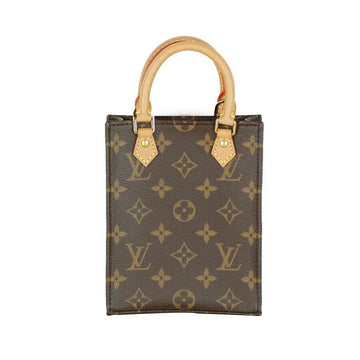 LOUIS VUITTON Monogram Petite Sac Plat Tote Bag Crossbody M69442 14802 158428473 [P]