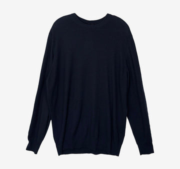 LORO PIANA Baby Kaschmir Rundhalsausschnitt Pullover Navy ETB090405 158431260 [P]
