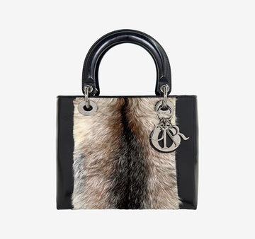 DIOR Damen Hobo Schultertasche Medium Schwarz KU47WI8P 158436829 [P]