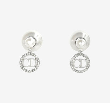 DIOR Tribal CD Kristall Logo Ohrringe FDVNX574 158437722 [P]