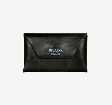 Prada Envelope Card Holder Black J9OCCSBG 158437925 [P]