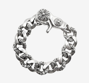 CHROME HEARTS Clip Fancy Armband 14 Links VA9OWK44 158407204 [P]