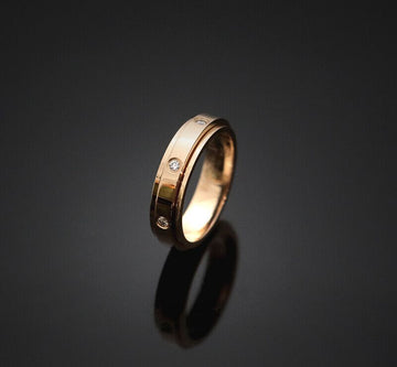 PIAGET 18k Possession Ring 18K Roségold Diamant 7P 50 4,6MM G34PC250 75875696 [P]