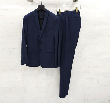 Dior Navy Check Jacket Pants Suit Set 149907216 [P]