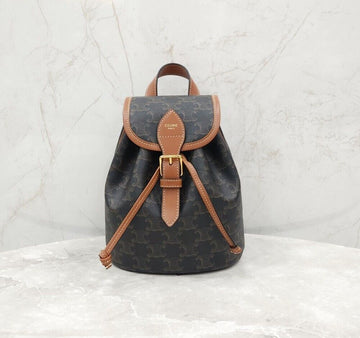 Celine Triomphe Mini Polko Backpack 197662CAS 154781363 [P]