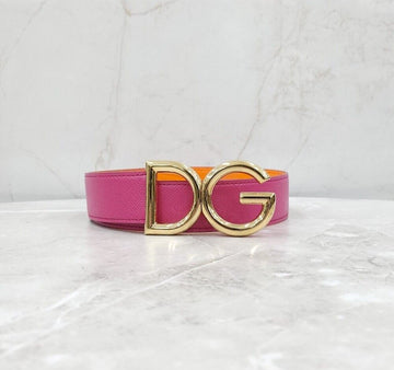 DOLCE & GABBANA 新商品 DGロゴバックルレザーベルト 75 153194840 [P]