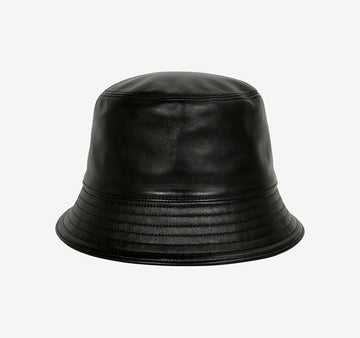 Prada Nappa Leather Bucket Hat XL Black 2HC137 158445598 [P]