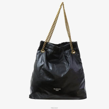 BALENCIAGA Schultertasche Crush Medium Schwarz 742941210 158459329 [P]