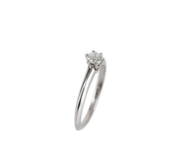 Tiffany & Co Setting Wedding Ring Platinum Diamond 0.33CT Size 14 1.5MM 7245501788 75875810 [P]