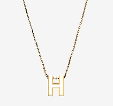 HERMES Pop-Ashu Anhänger Kette Gold 8IEILU41 158438135 [P]
