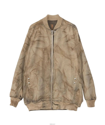 RICK OWENS JUMBO FLIGHT Jacke Dust Wash Denim DU01F4776 DST 34 158395111 [P]