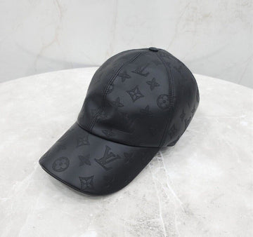 Louis Vuitton Shadow Leather Monogram Baseball Cap M76985 123668592 [P]