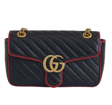 Gucci Marmont Matelassé Shoulder Bag AFD033696N 150786841 [P]