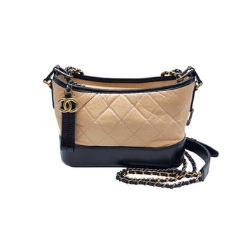 CHANEL Gabrielle Hobo Bag Beige CHB070131 151516726 [P]