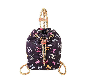 CHANEL Printed Fabric Multicolor Backpack CHB082508 151516835 [P]