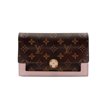Louis Vuitton Monogram Fleur Chain Wallet Crossbody 51325013 135705143 [P]