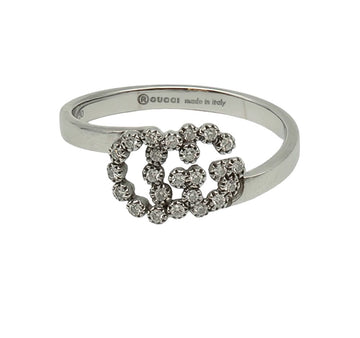 Gucci 18K Gold Running Diamond Ring GUA072622 151517404 [P]