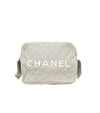 CHANEL Gray Fabric Sportsline Shoulder Bag 64776 158492714 [P]