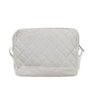 CHANEL Gray Fabric Sportsline Shoulder Bag 64776 158492714 [P]