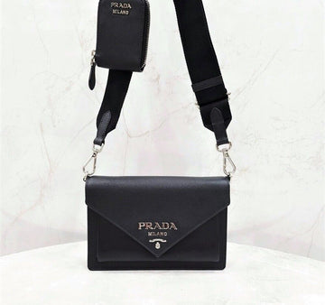 Prada Saffiano Envelope Crossbody Bag 139601050 [P]